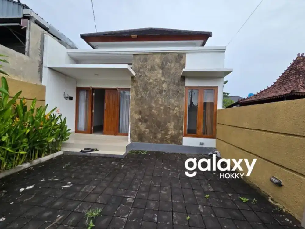 DISEWAKAN RUMAH CANTIK MINIMALIS DI TUKAG BATANGHARI PANJER DENPASAR, BALI
