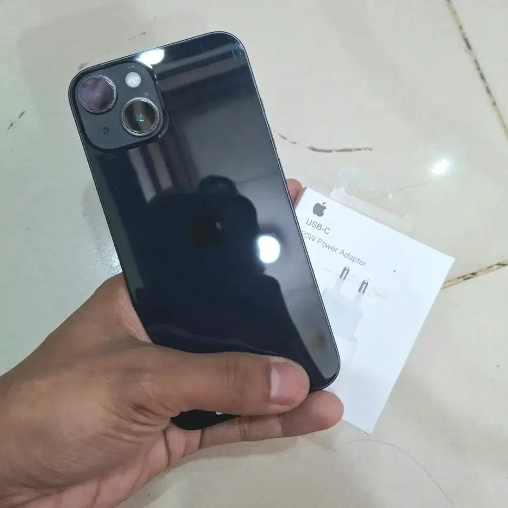 iPhone 14 128gb iBox unit + adapter 20watt, halal
