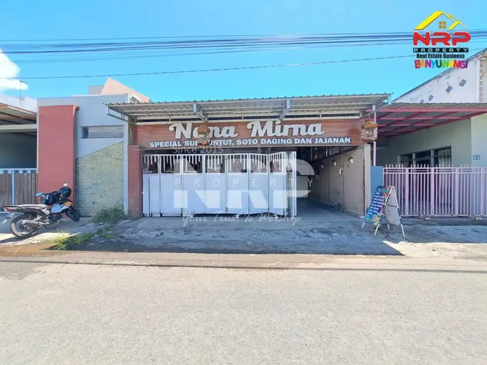 Dijual rumah 8 kamar tidur di Banyuwangi kota