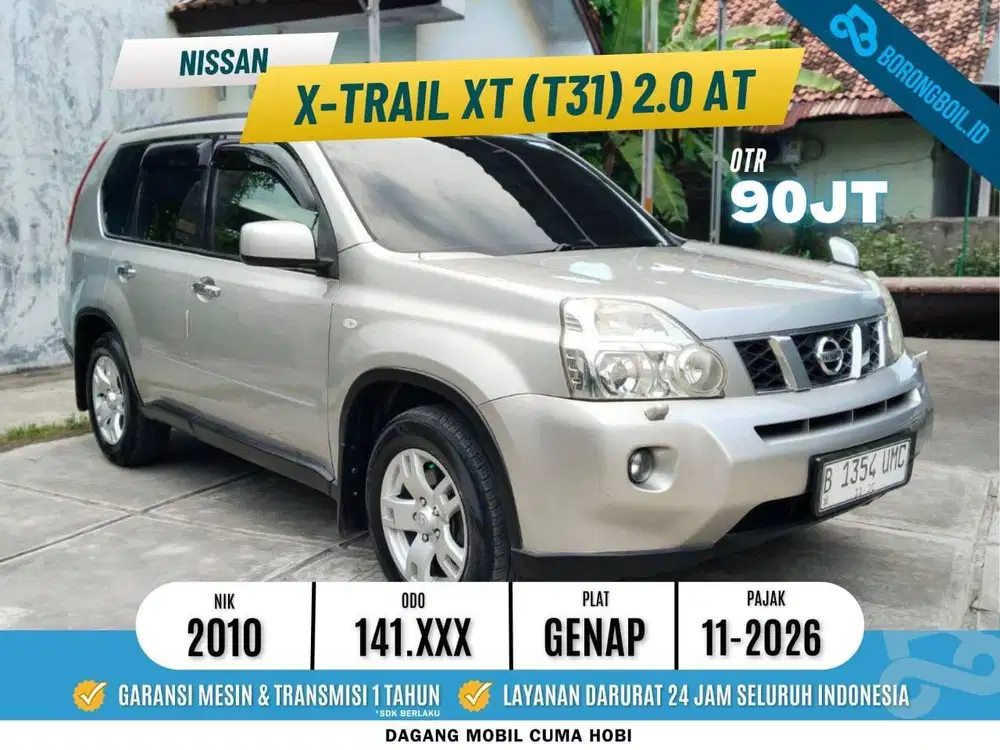 TERMURAH!!NISSAN XTRAIL XT T31 2.0 AT 2010