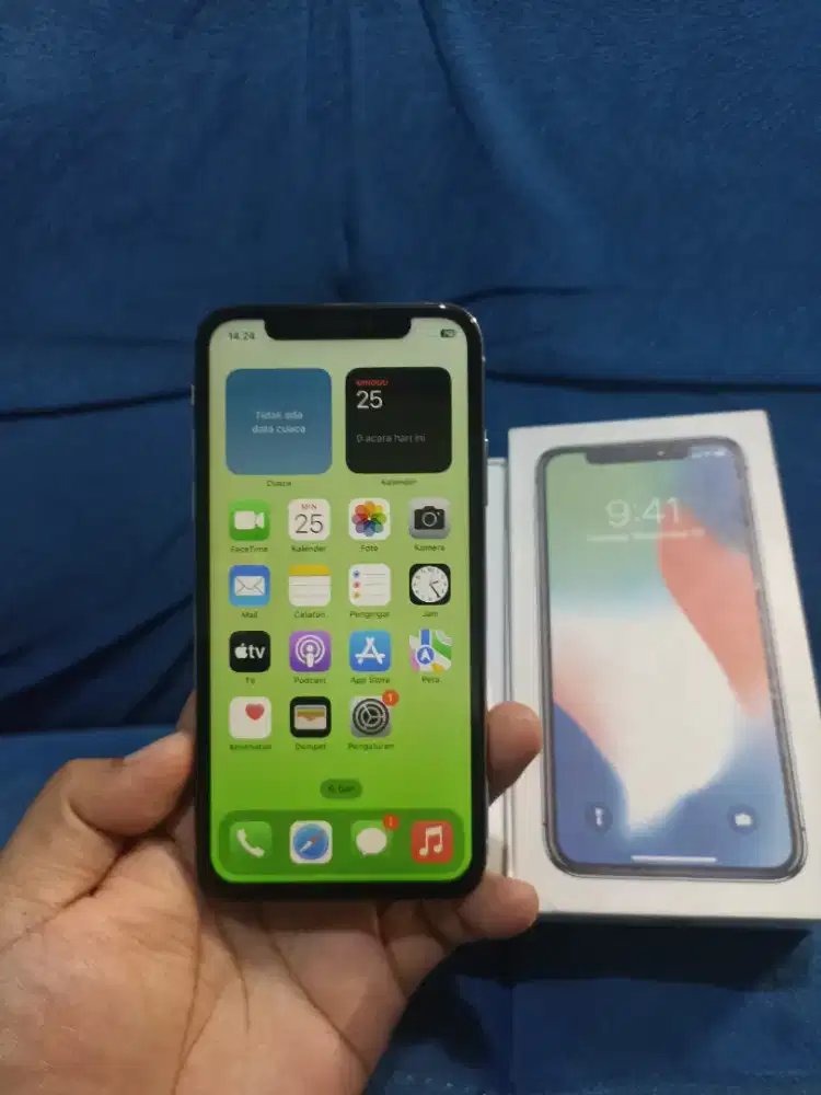 Iphone x 256gb fullset