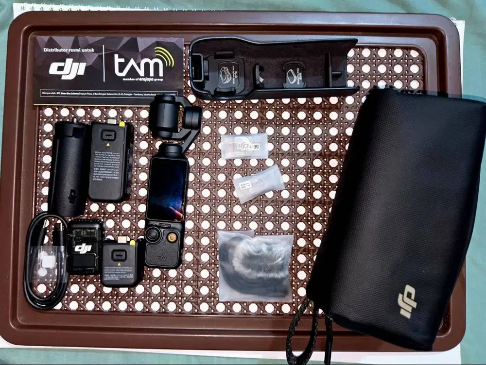 DJI Osmo Pocket 3 Creator Set (Lengkap no Minus Garansi Juni 2026)
