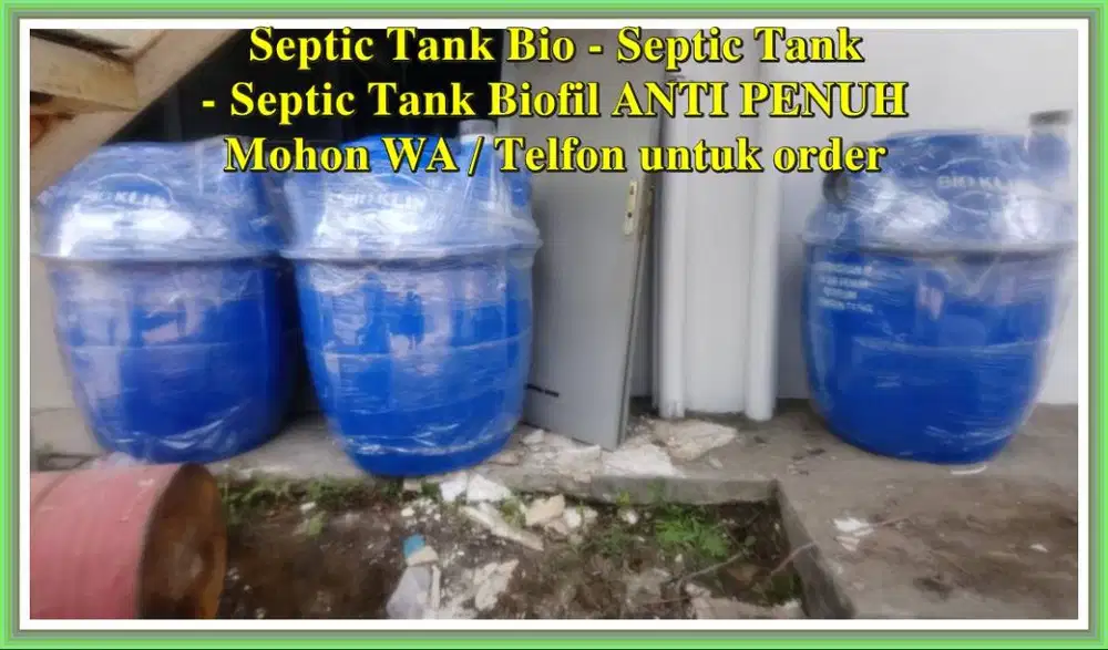 Septictank, Sepiteng Biofilter, Biotank, Biofil,