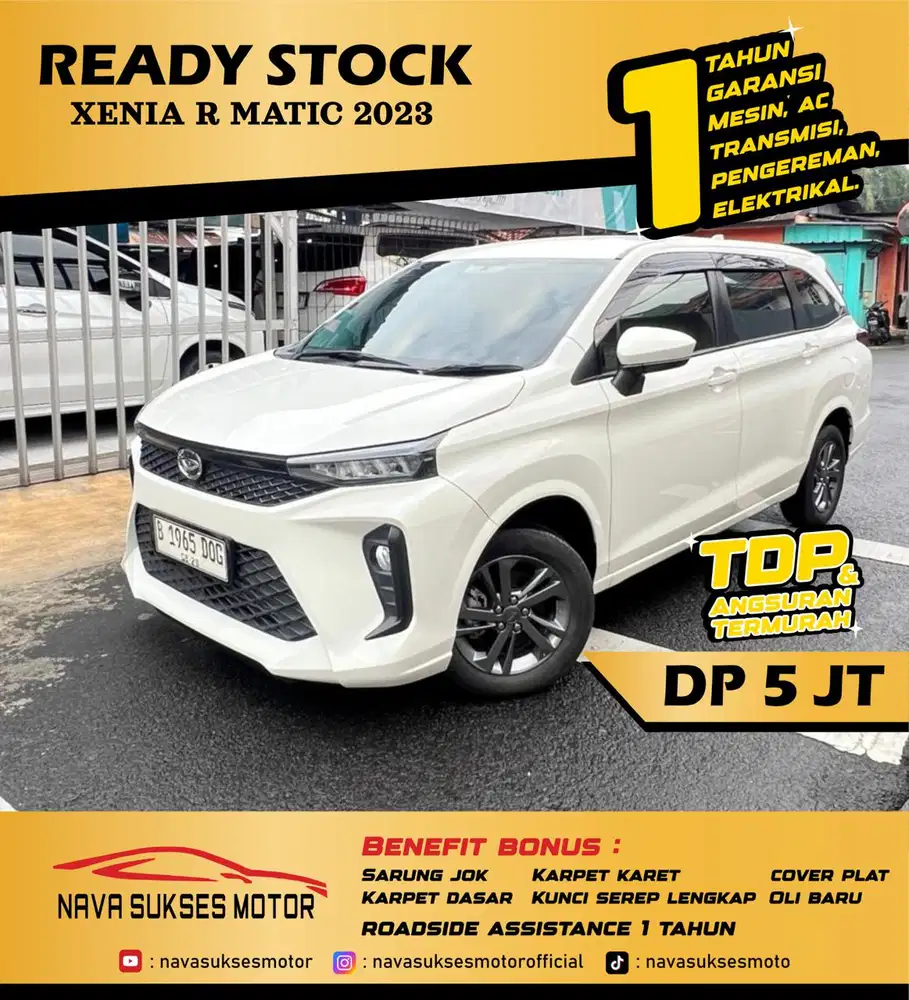 TDP 5 JUTA - XENIA R AT 2023