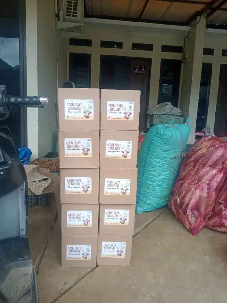 Abon Sapi Gondang 1 Karton Isi 5kg