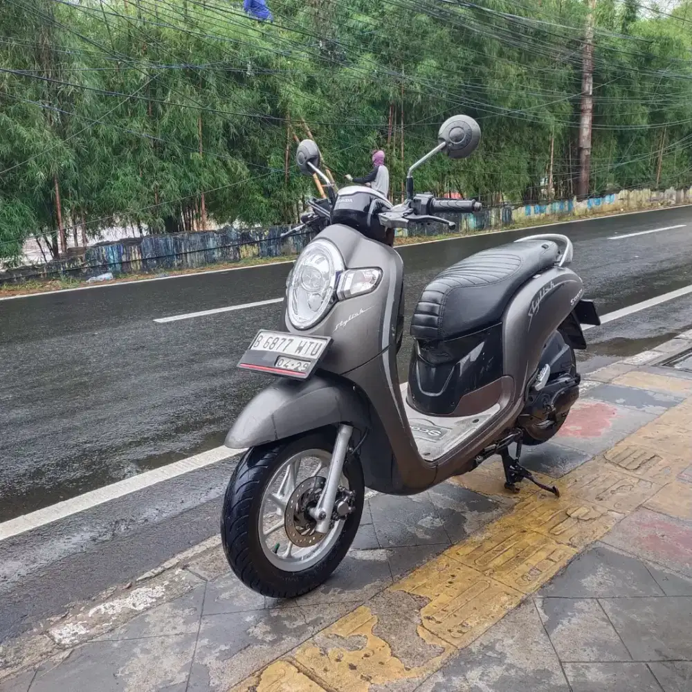 Honda Scoopy Stylish 2019 Mesin Cakep Bagus Lengkap