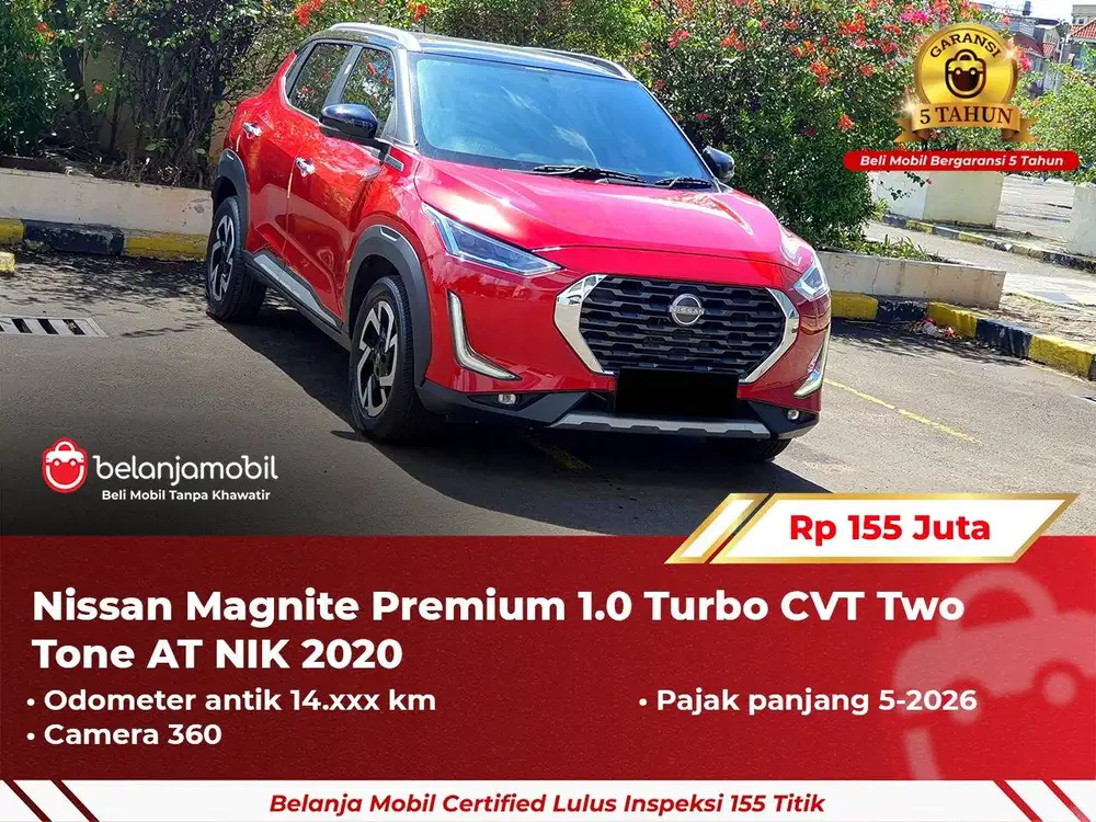[ GARANSI 5TH ] Nissan Magnite Premium 1.0 Turbo Two Tone 2020/2021