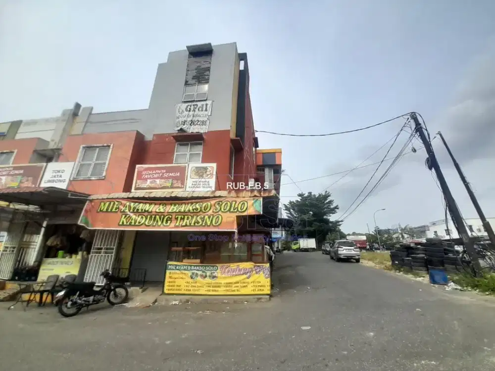 Ruko Hook 2 Lantai Siap Huni di Niaga Mas – Lokasi Pusat Kota