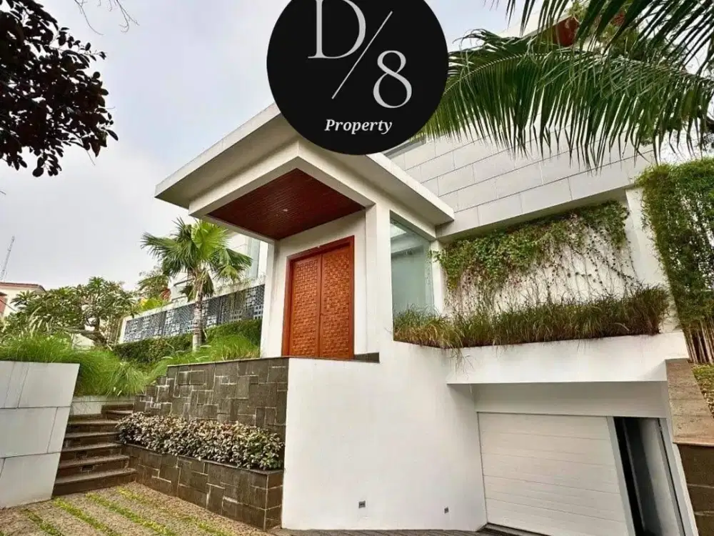 JUAL RUMAH PONDOK INDAH, 2 Lt, LT 489 / LB 640, 7 KT, 6 KM (bathup), Pool, SHM, LIFT, Basement, MURAH HANYA 25M, Lokasi Prestisius