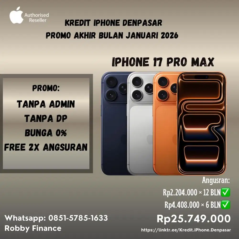 Kredit iPhone 17 Pro Max