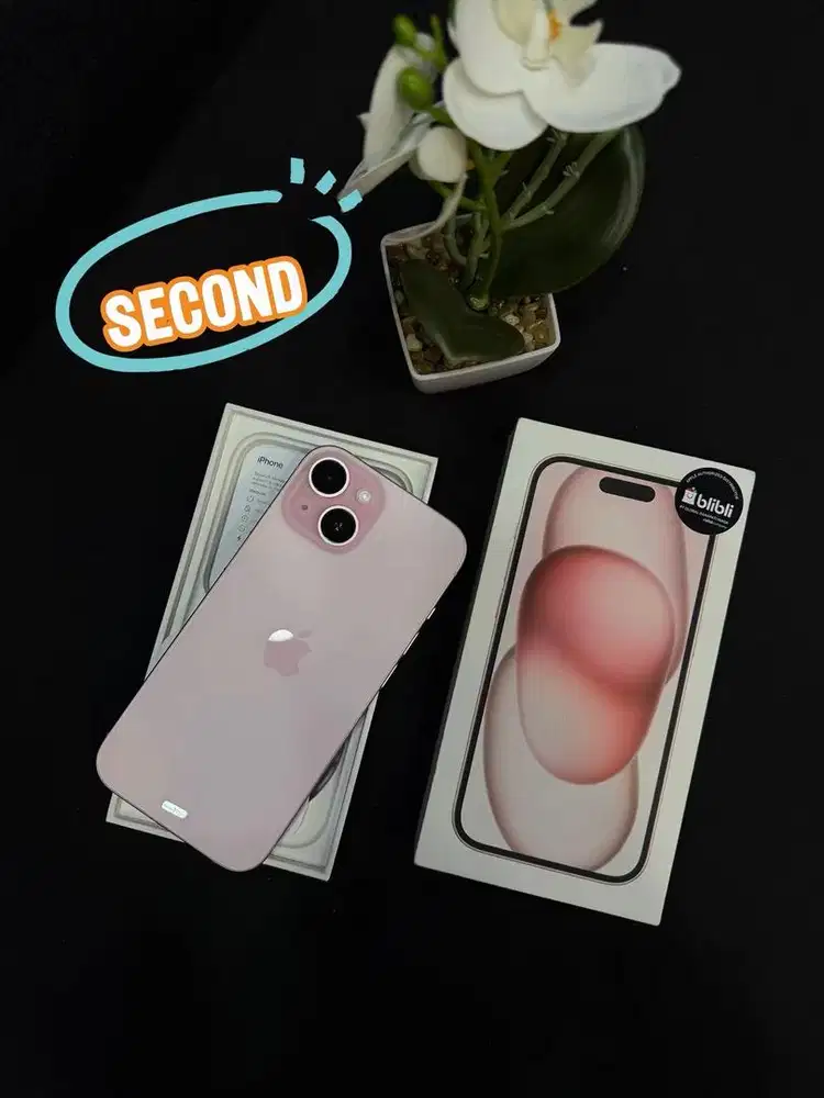 Iphone 15 Basic Pink Kapasitas 256Gb Garansi Resmi Indonesia