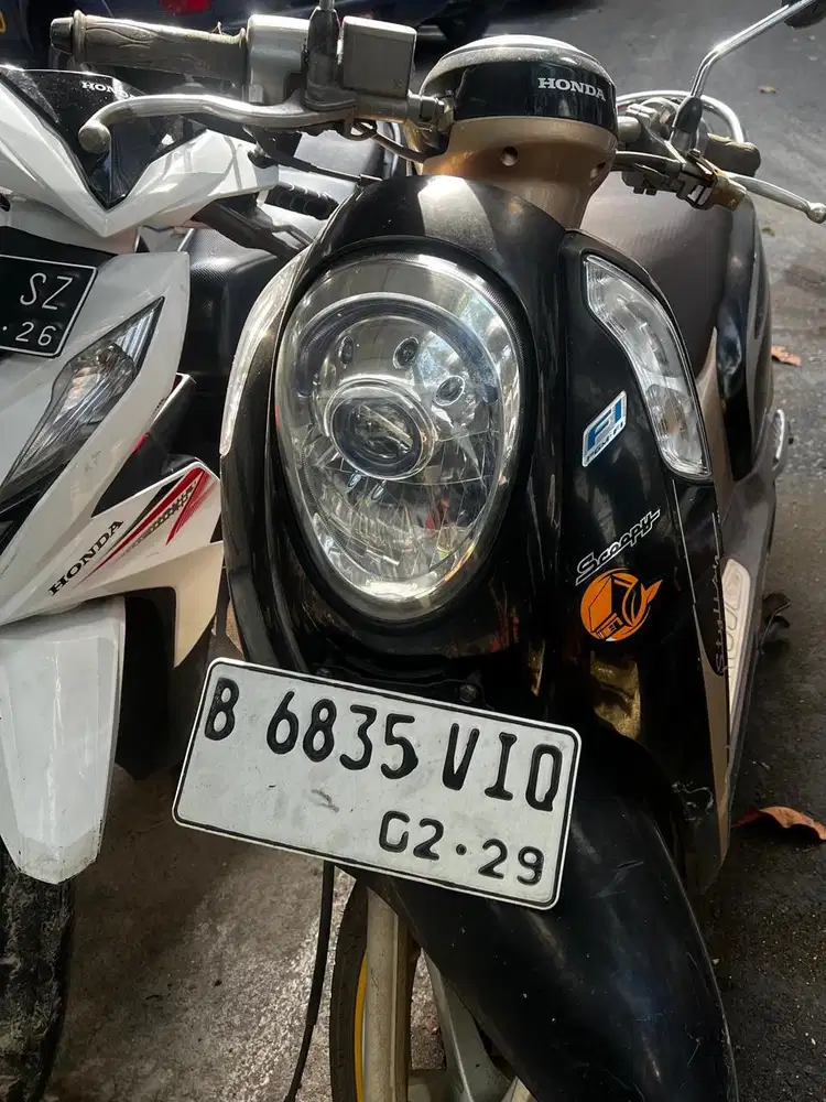 Dijual Scoopy 2014 STNK BPKB Lengkap