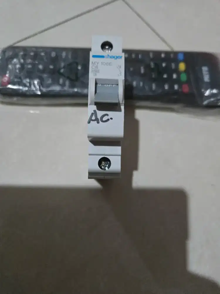 Habiskan stok sisa projek murah hager my 106 E asli ori pabrikan C 6