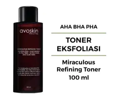TONER AVOSKIN MIRACULOUS RETINOL BEST 2 IN 1 RETINOL NIACINAMIDE