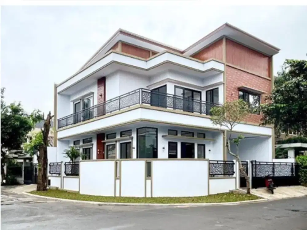 RUMAH BARU HOOK 2 LANTAI DI KENCANA LOKA BSD 'HRB202'