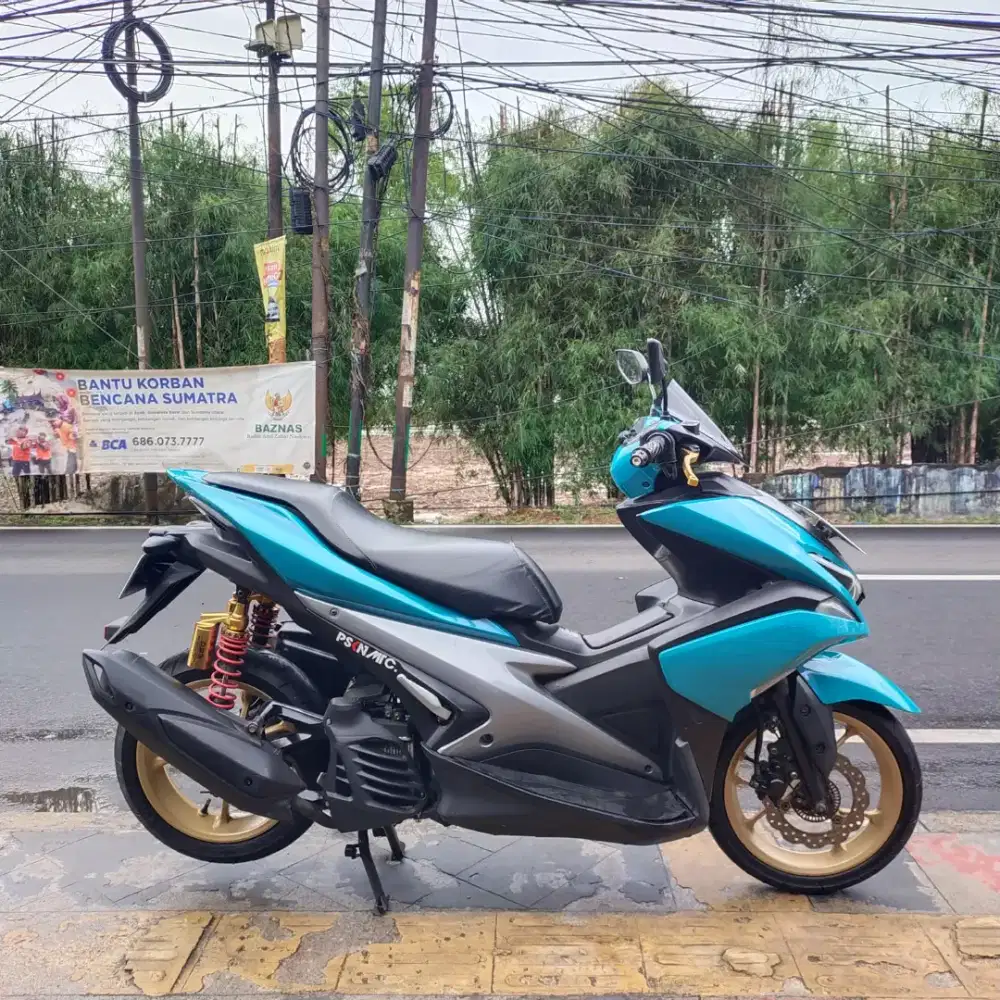 Yamaha Aerox Tipe R 2017 Lengkap Bagus Mesin Aluss