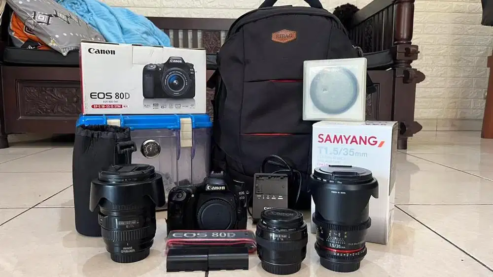 CANON 80D PHOTO & CINEMA PACKAGE