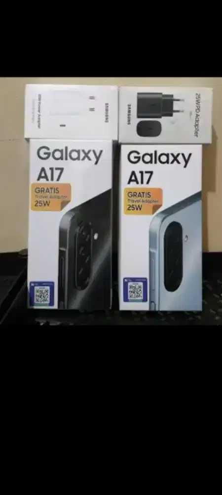 Samsung galaxy A17 256gb ram 8gb dan8/128 garansi resmi
