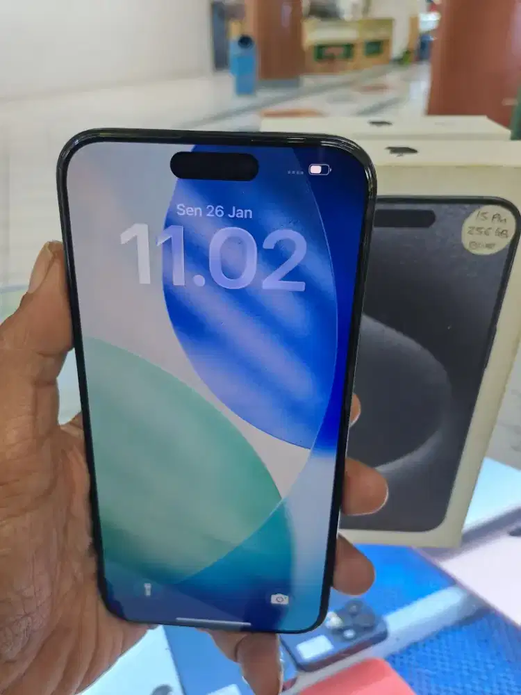 Iphone 15 promax 256gb resmi ibox