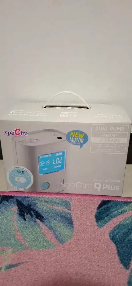 Spectra 9Plus Double Electric Breastpump - Pompa Asi Elektrik Ganda