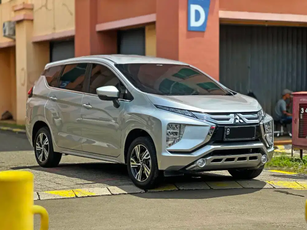 DP 12jt Xpander Sport 2020 AT matic mitsubishi silver usd 2021 bs TT