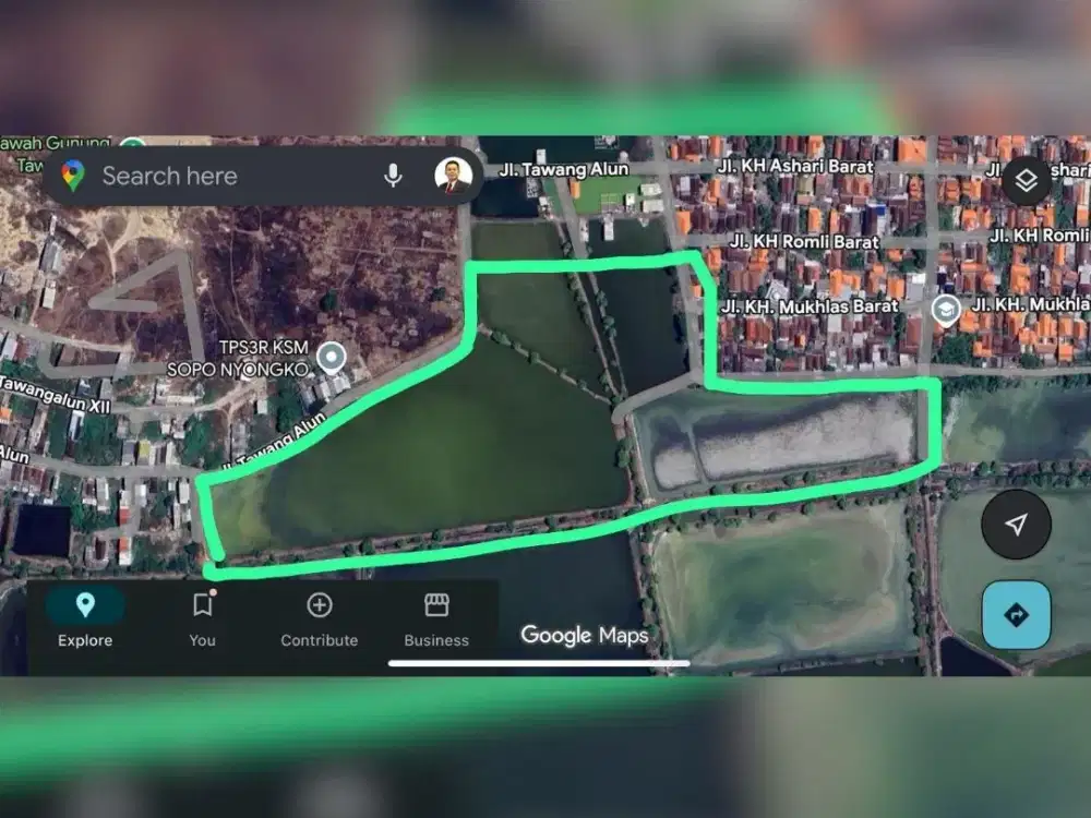 Dijual Tanah Kalanganyar Tambak Sedati