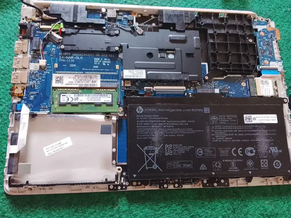 Mesin leptop Hp Tpn 1130