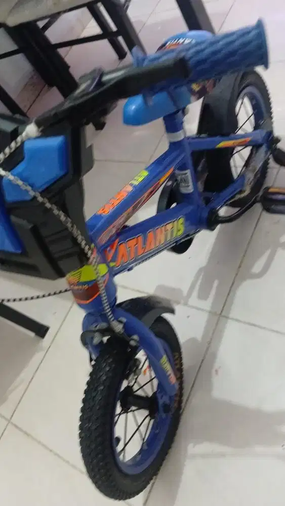 Sepeda anak “Atlantis” stang depan ada musik dan lampu