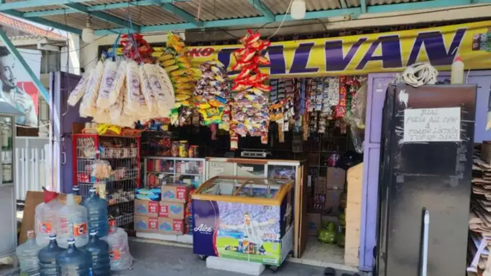 Jaga warung & konter pulsa