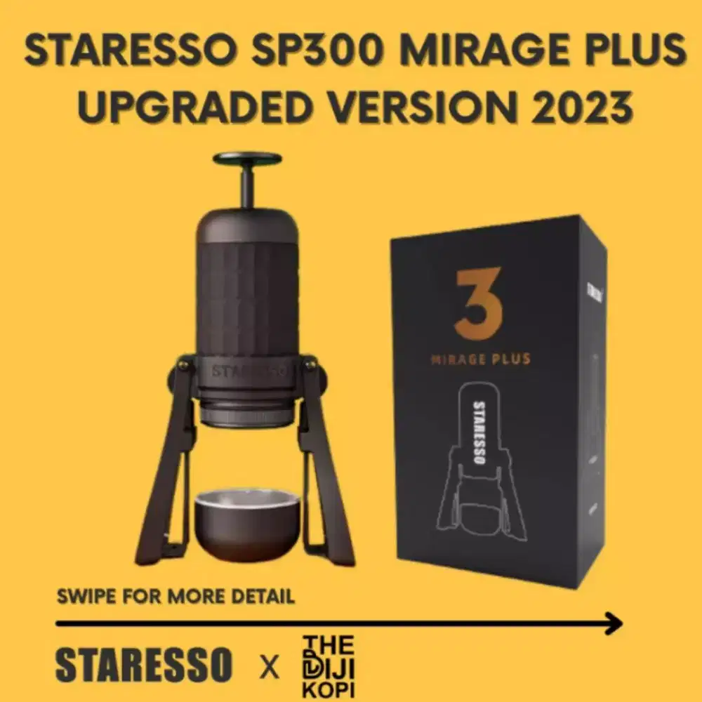 Staresso mirage sp300 espresso maker original Double shot