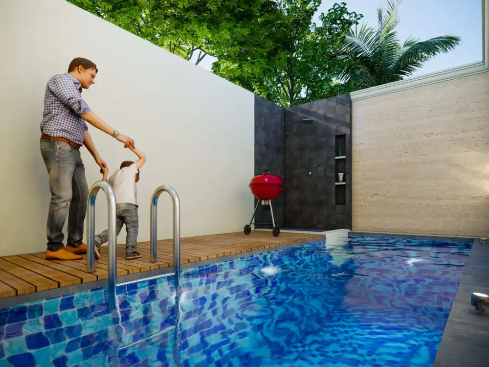 Rumah  Mewah Dekat Pasar Godean Sleman  Private Pool