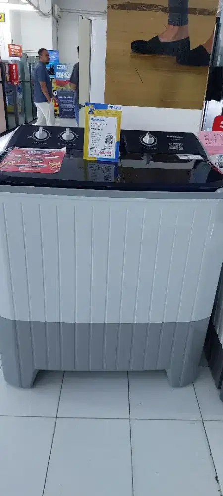 Panasonic 2 Tabung 15KG  Bisa Kredit DP 0 Syarat KTP