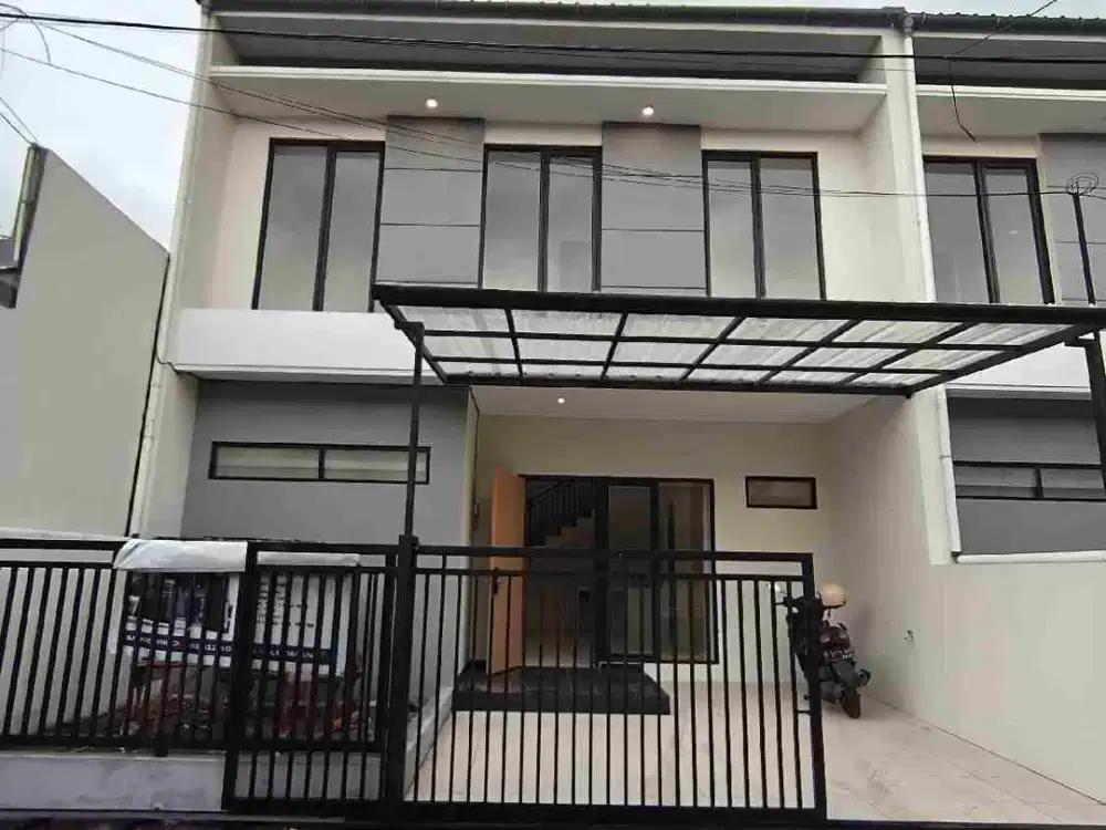 rumah baru modern murah di golf raya arcamik