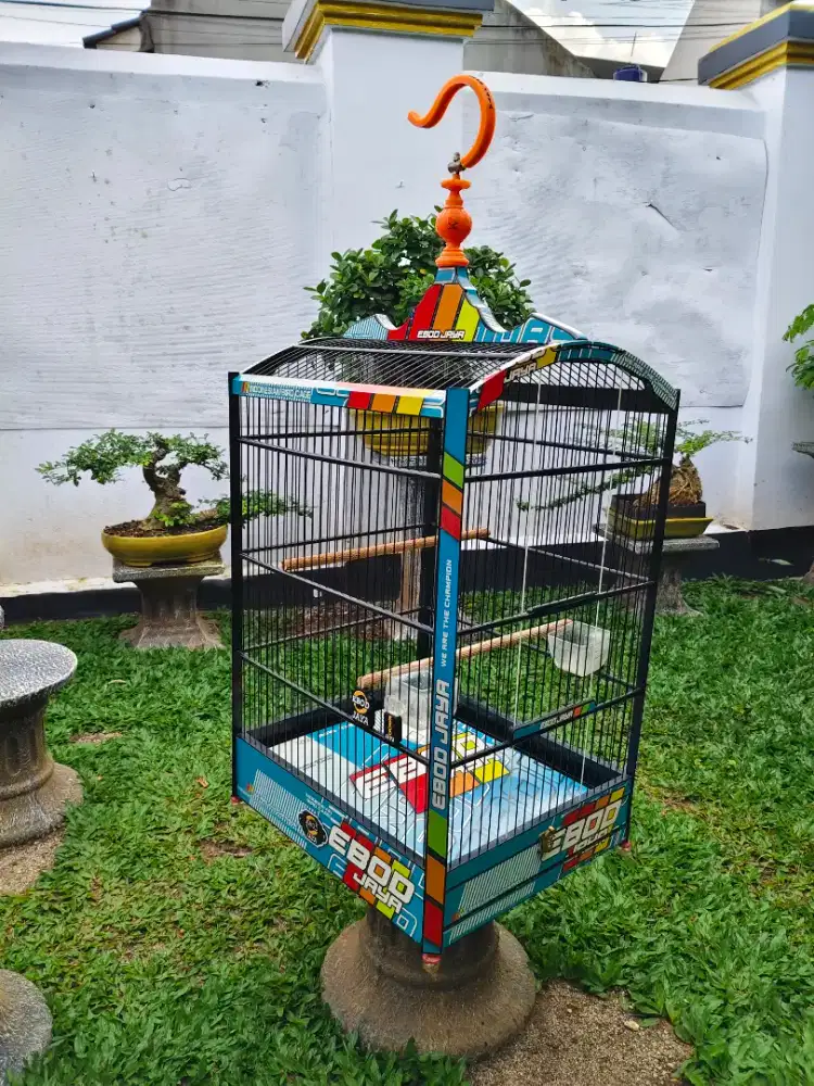 Kandang Sangkar Burung Ebod Decal