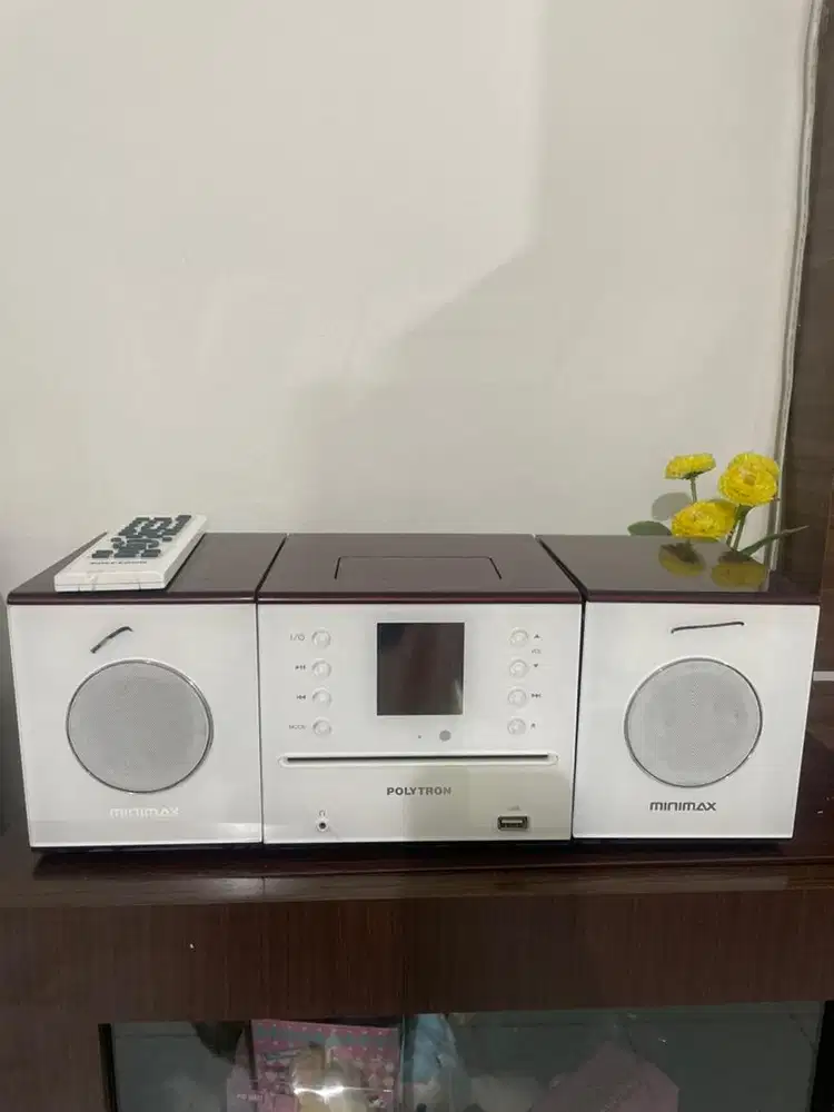 Mini compo minimax , speaker polytron spaker