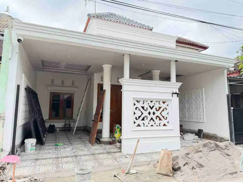 Rumah Baru Cantik Semi Furnish di Cluster Gentan dekat Solo