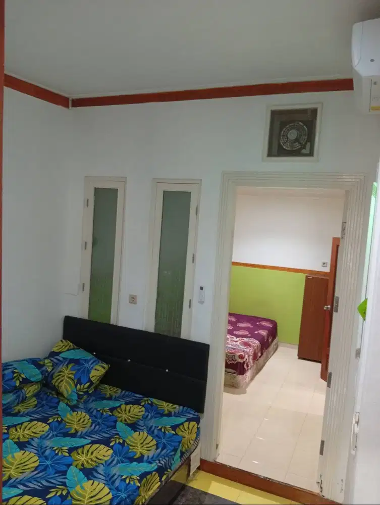 Rumah sederhana dengan 2kamar tidur fasilitas lengkap disewakan dibali