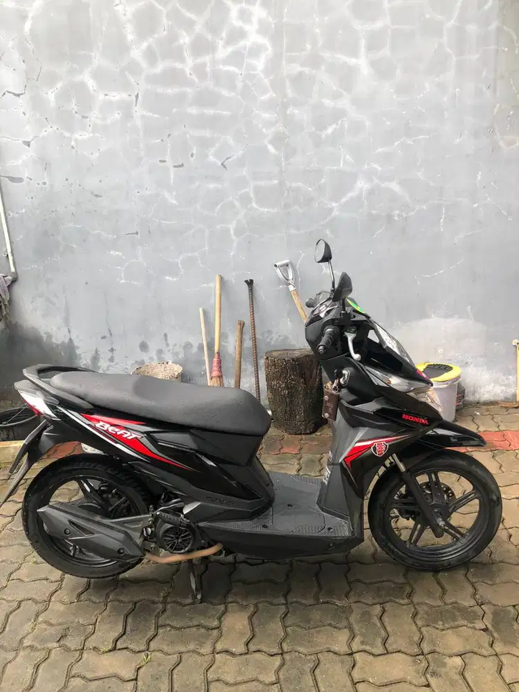 Honda Beat Eco 2019 Hitam | Plat B | Pajak Panjang | Mesin Bagus