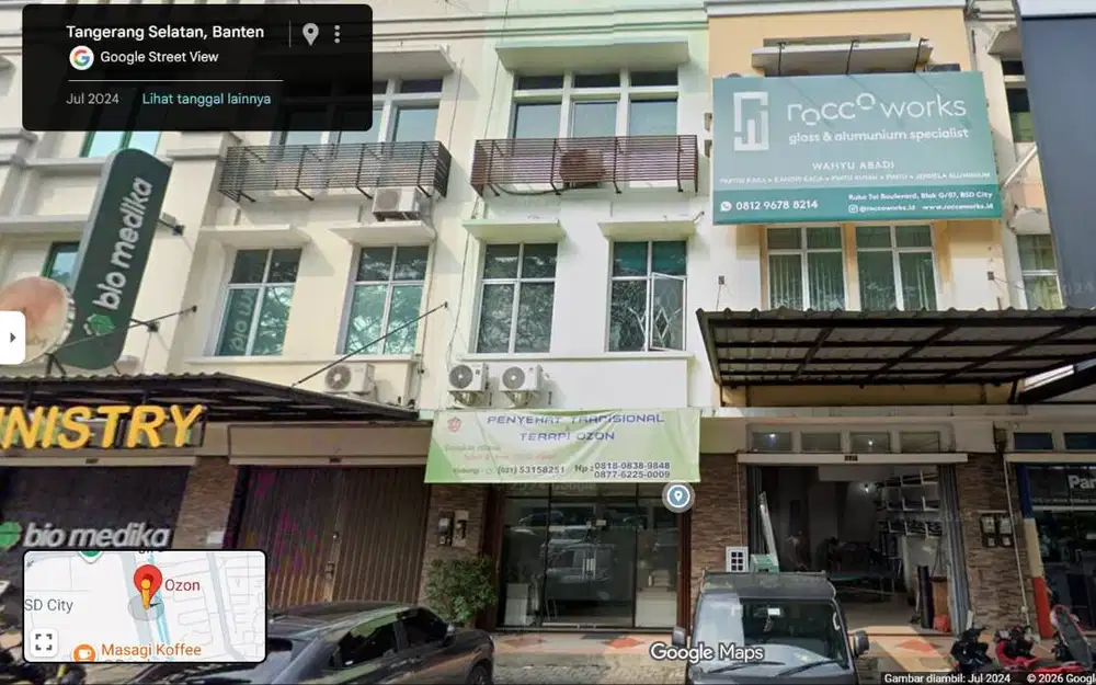 Dijual Ruko Harga Di Bawah Pasar Bonus Penyewa Di Tol Boulevard Bsd