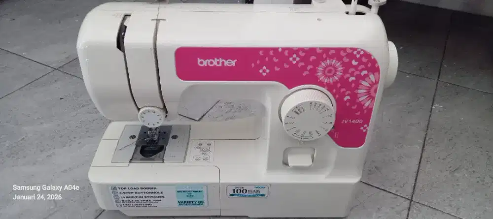 Mesin jahit brother type Jv 1400
