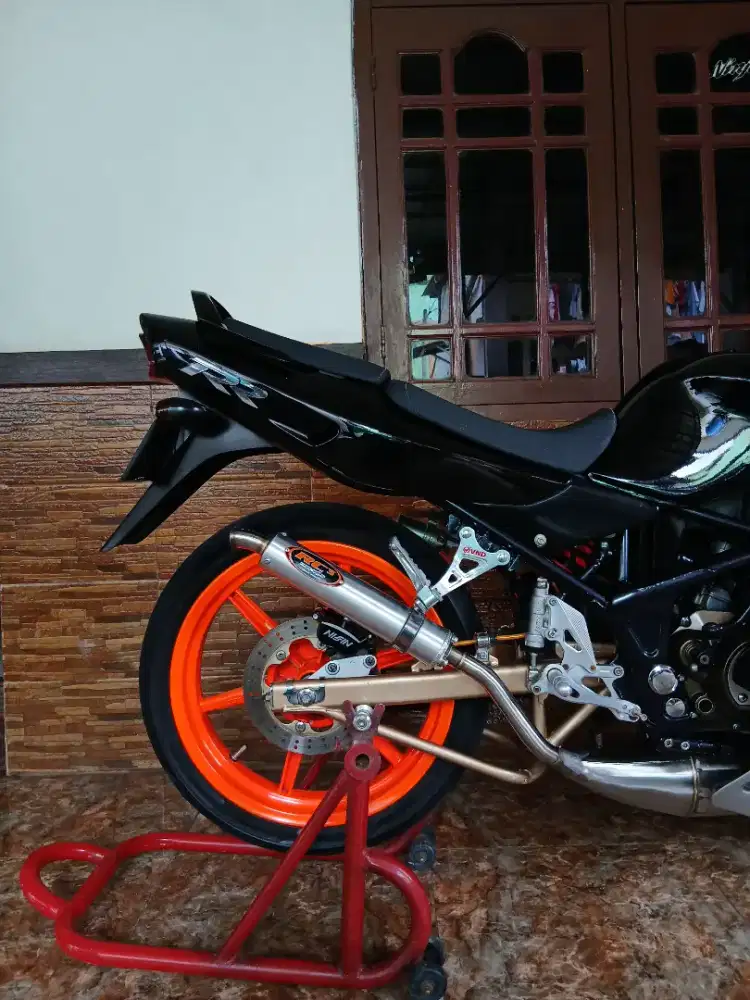 Kawasaki ninja RR old 2009 asli hitam