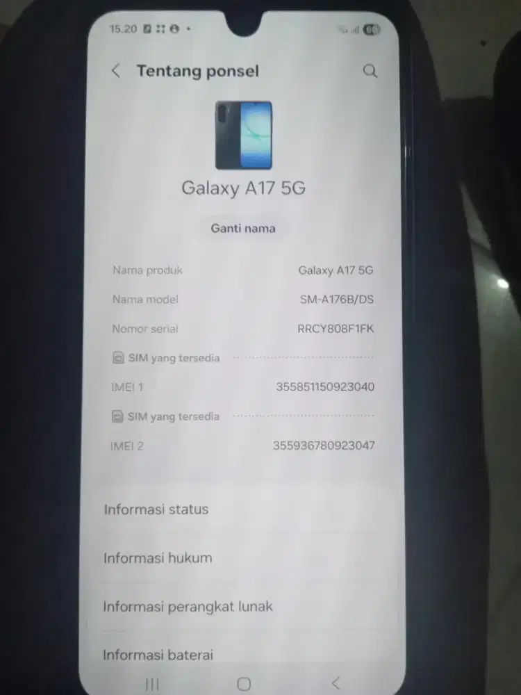 SAMSUNG GALAXI A17 5G.8/256GB