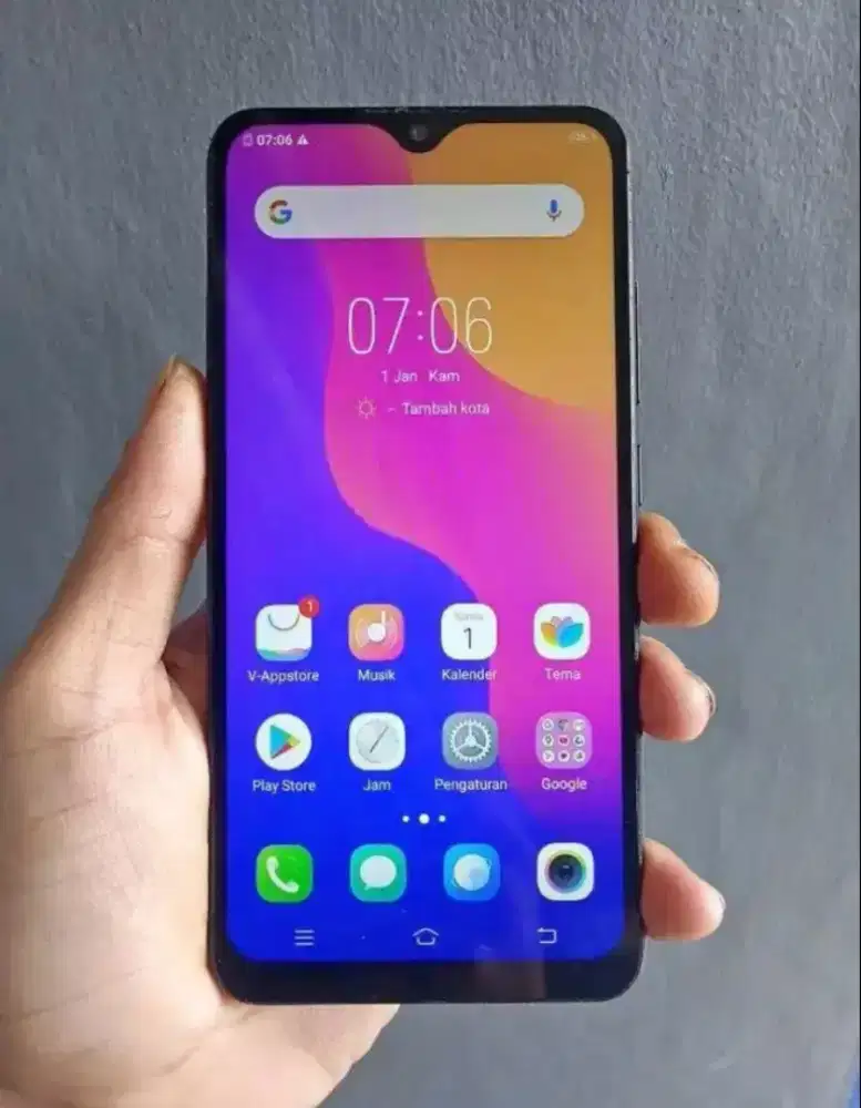 Jual hp Vivo Y93 3/32GB mulus siap pakai