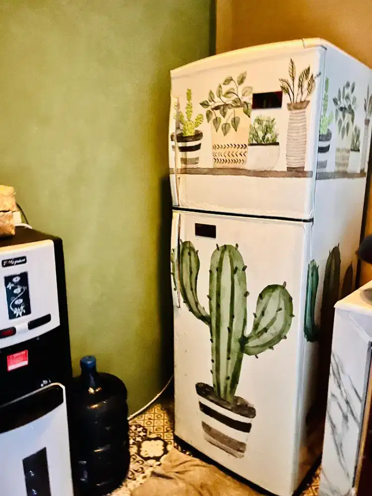 Kulkas sharp 2 pintu bekas