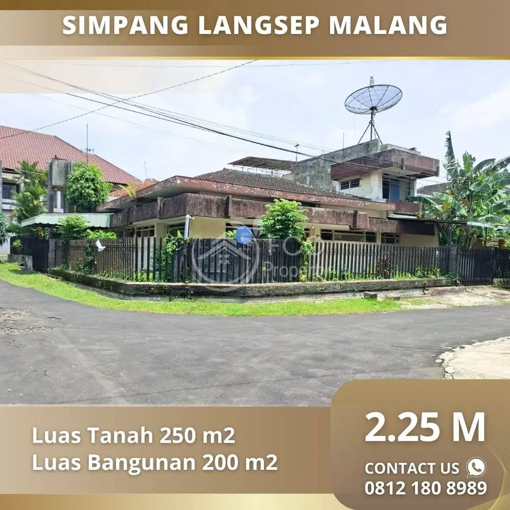 Lokasi Strategis Simpang Langsep Dieng Malang Kota Posisi Hook