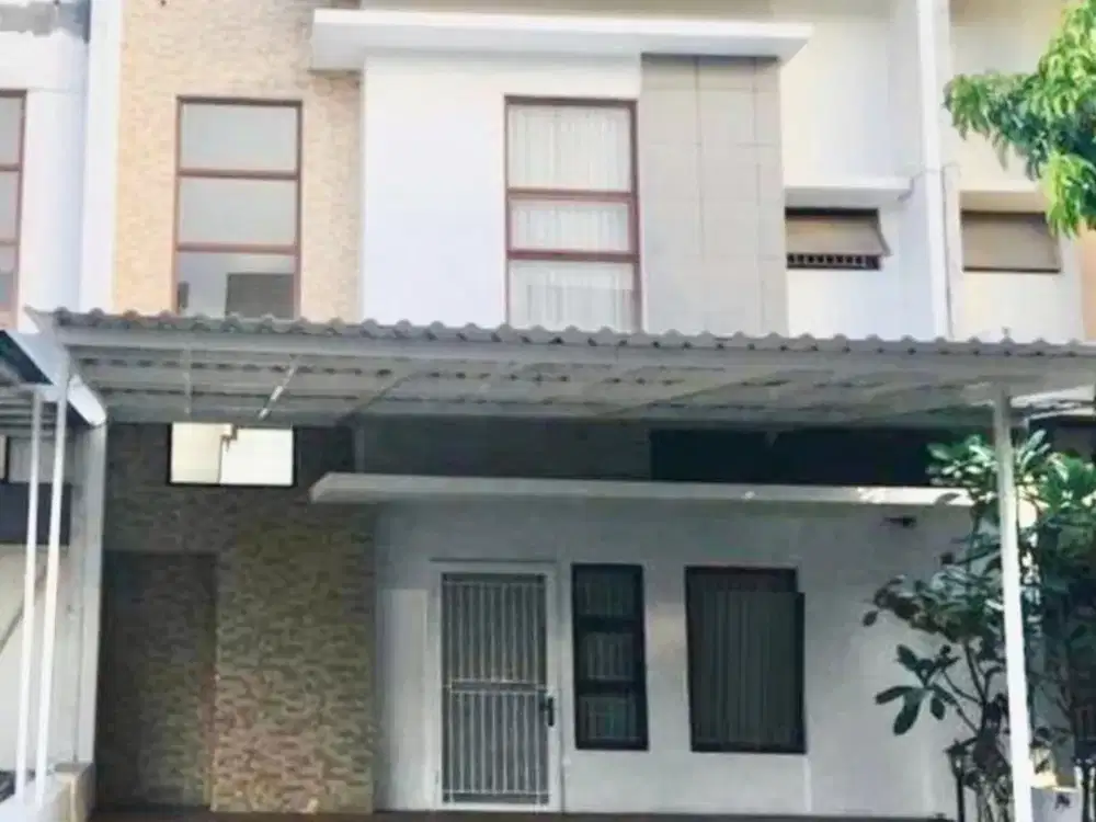 Rumah 2lt 187m type 3KT cluster alamanda JGC Jakarta garden city