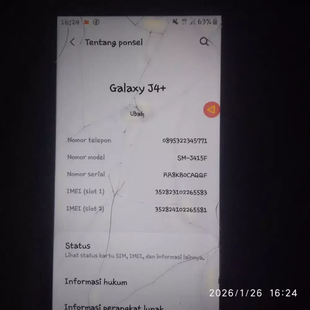 Samsung galaxy j4plus