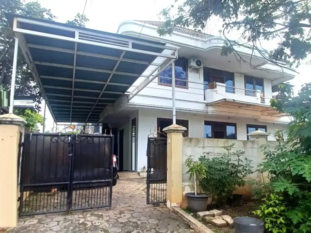 Rumah hoek 2lt 10x20 205m type 4KT Taman Modern Cakung Jakarta Timur