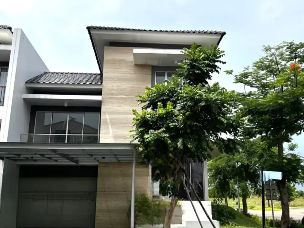 Rumah Cluster Serenade Lagoon 338m Golf Island PIK Jakarta Utara