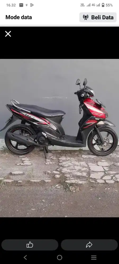 Yamaha Mio GT tahun 2014